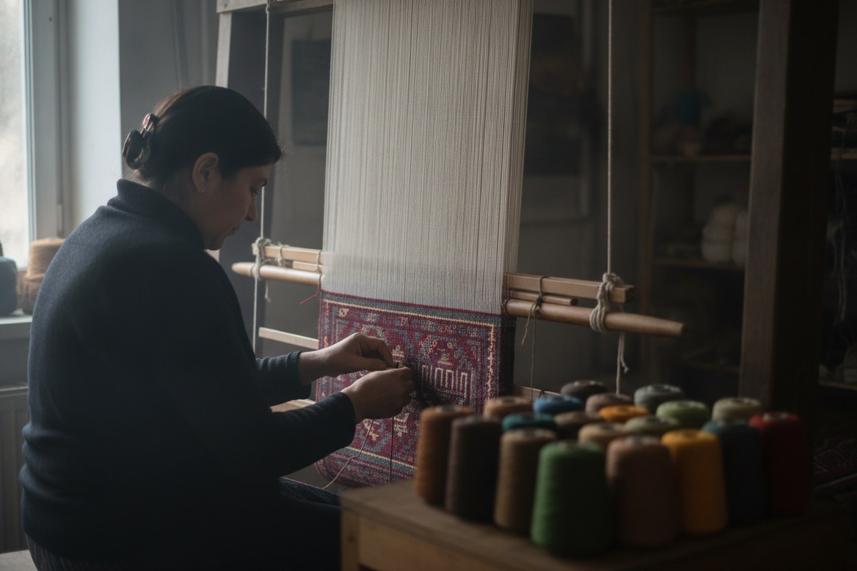 Nurcan Bediroğlu — baş dokumacı